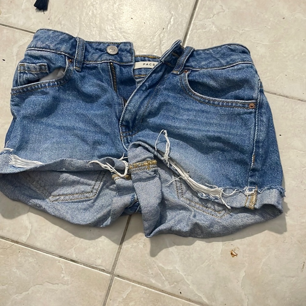 Pascun size 0 Jean shorts